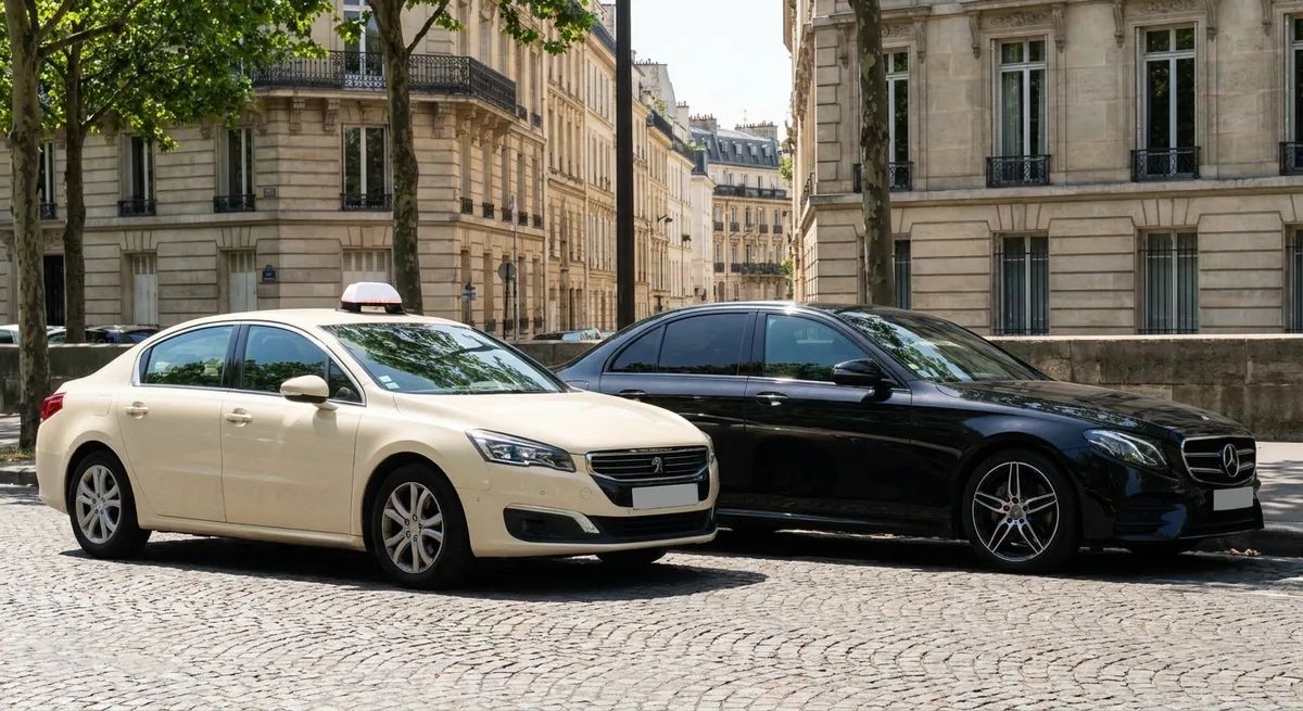 Différences entre taxi et VTC